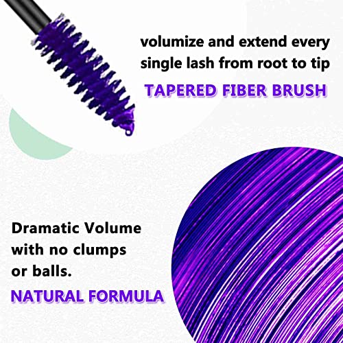 Purple Waterproof Volumizing Mascara