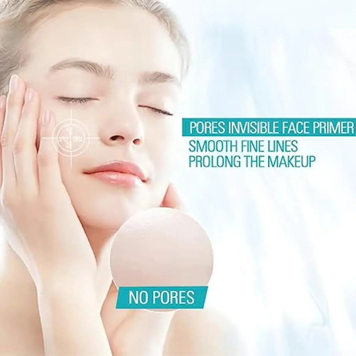 Oil Control Pore Minimizing Face Primer, 20ml Matte Finish Makeup Base with Dimethicone for Smooth Skin, Vegan & Cruelty Free