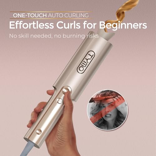 CurlPro Plus Automatic Rotating Curling Iron Long Barrel Beach Waves