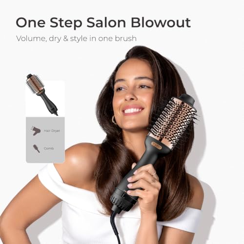 Hair Dryer Brush 4-in-1