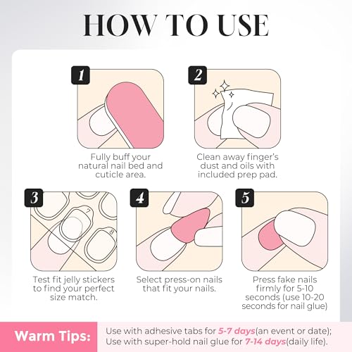 32Pcs Soft Gel Press on Nails