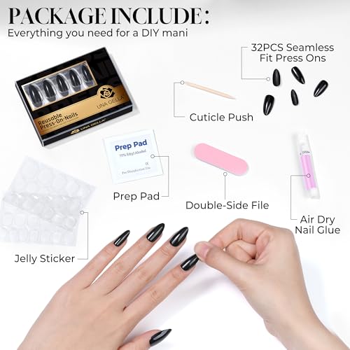 32Pcs Soft Gel Press on Nails