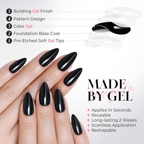 32Pcs Soft Gel Press on Nails