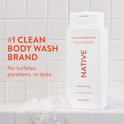 Natural Hand + Body Wash with Lemongrass