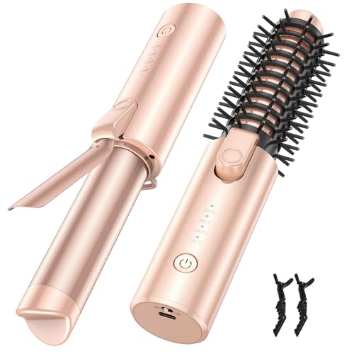 Mini Cordless Curling Iron, 1.25 Inch