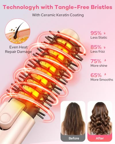 Mini Cordless Curling Iron, 1.25 Inch