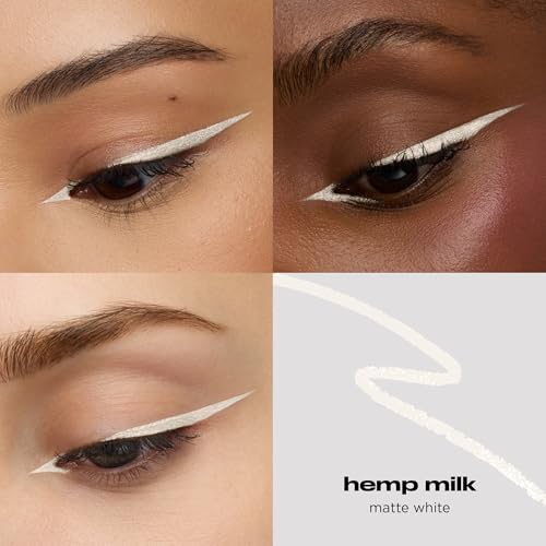 24/7 Waterproof Waterline Matte White Eyeliner (Hemp Milk)