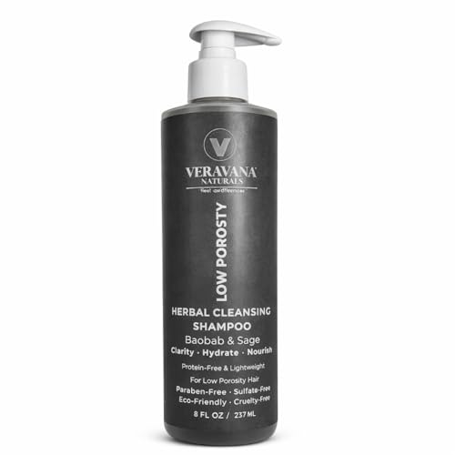 Veravana Naturals Low Porosity Herbal Cleansing Shampoo