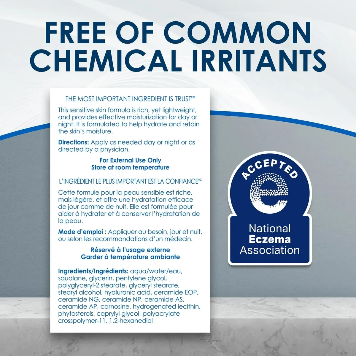 Daily Facial Moisturizer With Ceramides and Hyaluronic Acid