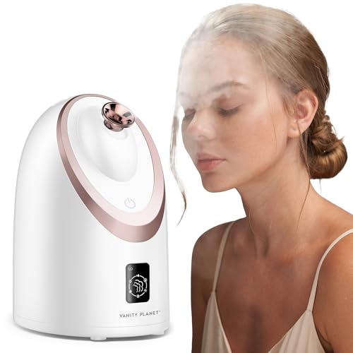 Senia Hot and Cold Facial Steamer - Face Steamer for Facial Deep Cleaning