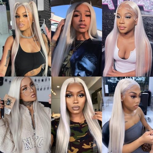 Platinum Blonde 13x4 Lace Front