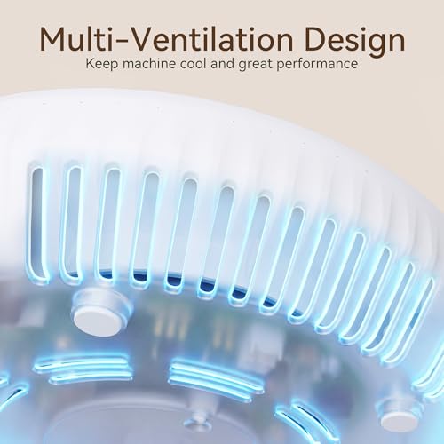 9 Inch Nail Dust Collector 360 Degree Vacuum for Acrylic Nails
