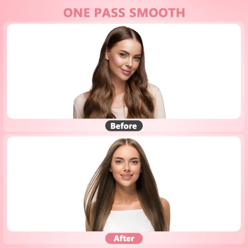 Steam Ionic Straightening Brush for Women