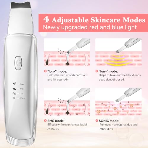 4 in 1 Skin Scrubber Face Spatula Pore Cleaner