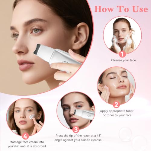 4 in 1 Skin Scrubber Face Spatula Pore Cleaner