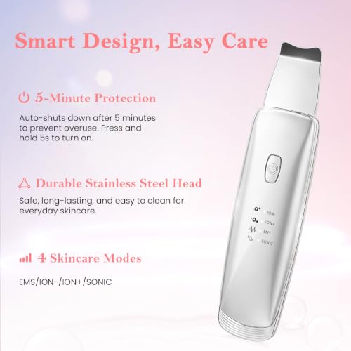 4 in 1 Skin Scrubber Face Spatula Pore Cleaner
