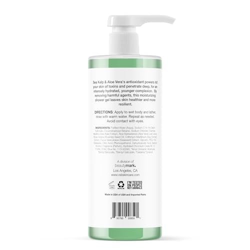 Moisturizing & Healing Body Wash with Sea Kelp & Aloe Vera