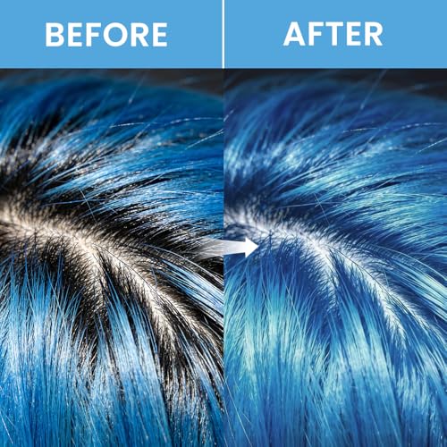 Blue Hair Spray Temporary