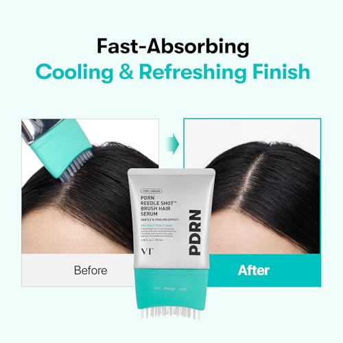 PDRN Reedle Shot Brush Hair Serum
