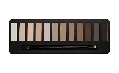 Mighty Mattes Eyeshadow Palette - 12 Nude Shades