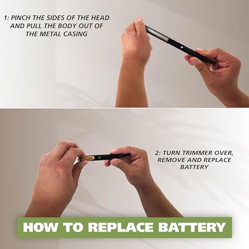 Micro Groomsman Battery Trimmer for Nose and Ear
