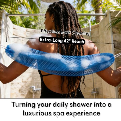 5 Pack African Net Sponge with Knots