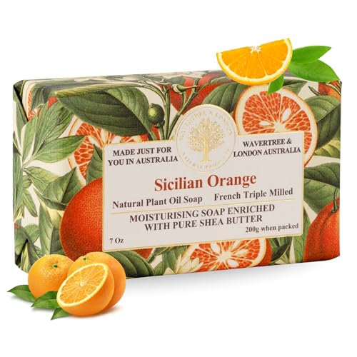 Sicilian Orange Scented Natural Soap Bar