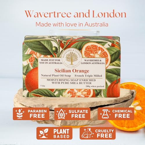 Sicilian Orange Scented Natural Soap Bar