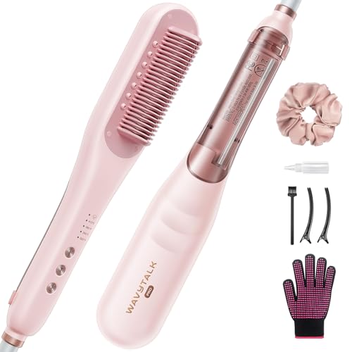 Pro Steam Hair Straightener Brush Steamline Pro