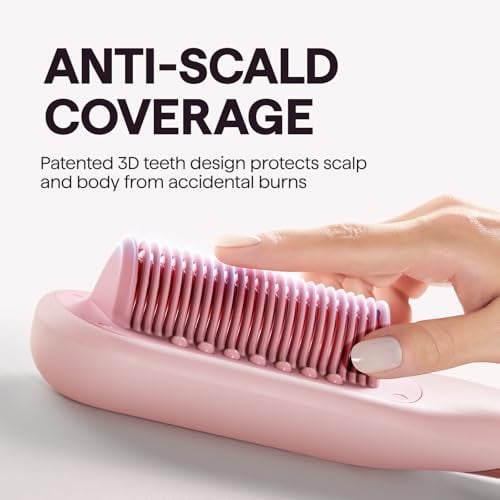 Pro Steam Hair Straightener Brush Steamline Pro