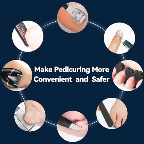 Electric Callus Remover for Feet 3 Roller Heads 17-in-1 Kit
