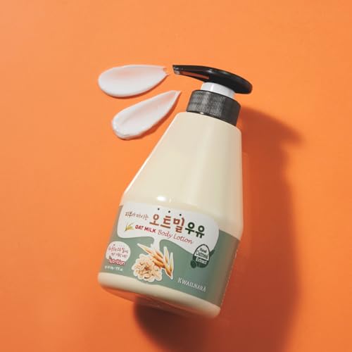 Kwailnara Oat Milk Body Lotion & Body Wash Set – Moisturizing & Revitalizing Korean Skinca