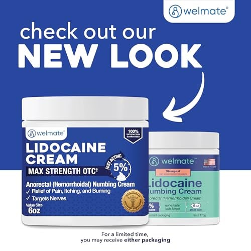 5% Lidocaine Numbing Cream