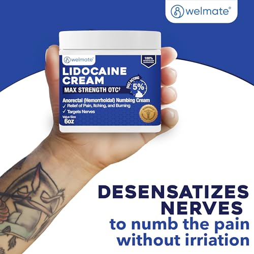 5% Lidocaine Numbing Cream