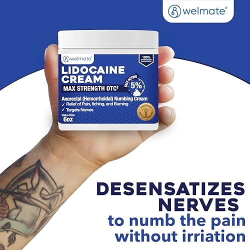 5% Lidocaine Numbing Cream