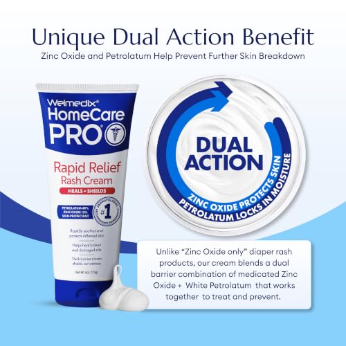 Adult Diaper Rash Cream - Maximum Strength Zinc Oxide Cream