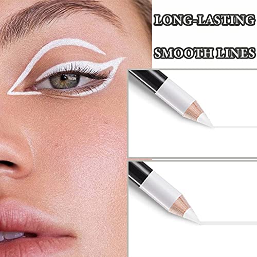 12 PCS White Eyeliner Pencils