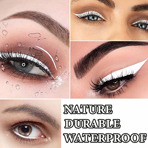 12 PCS White Eyeliner Pencils