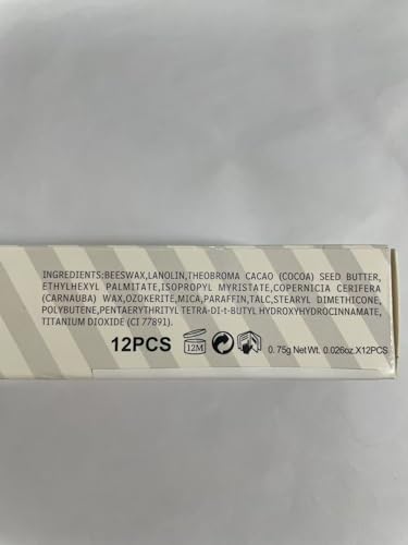 12 PCS White Eyeliner Pencils