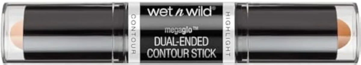 MegaGlo Dual-Ended Contour Stick, Light Medium, Cruelty-Free