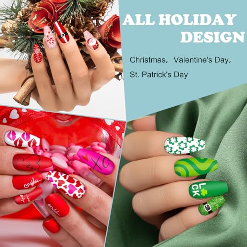 Holiday Nail Stamping Plate Set