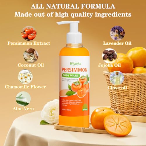 Persimmon Body Wash for Old People Smell