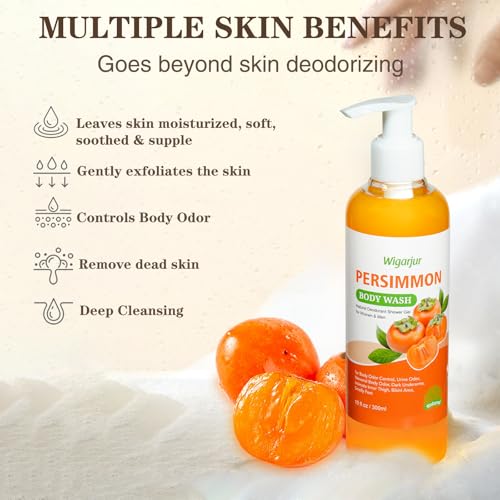 Persimmon Body Wash for Old People Smell