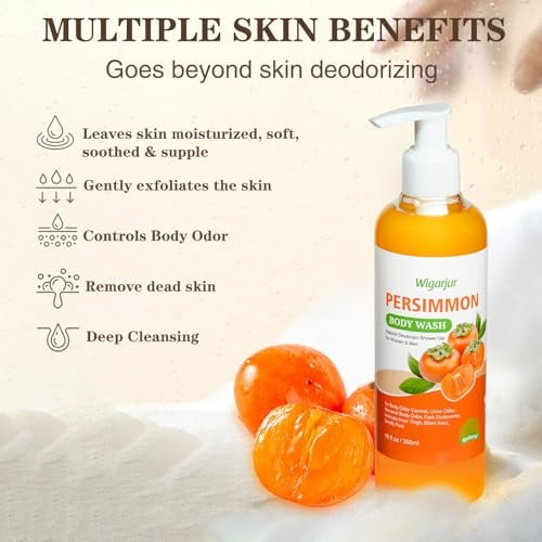 Persimmon Body Wash for Old People Smell