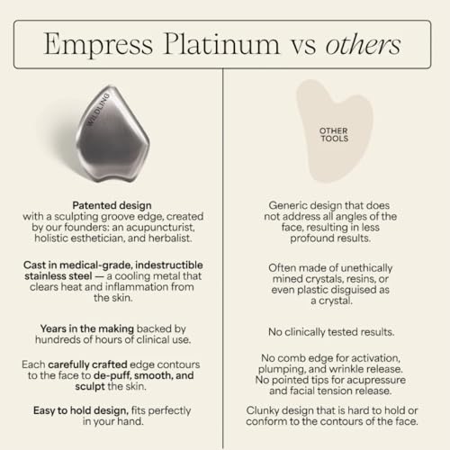 Empress Platinum Gua Sha