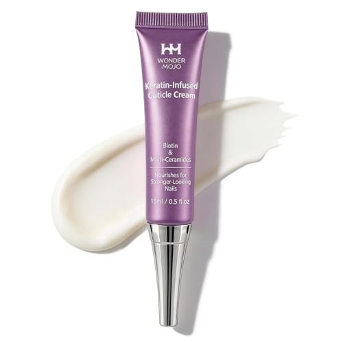 Cuticle Cream for Nails, Moisturizer for Dry Cracked Cuticles, 15ml