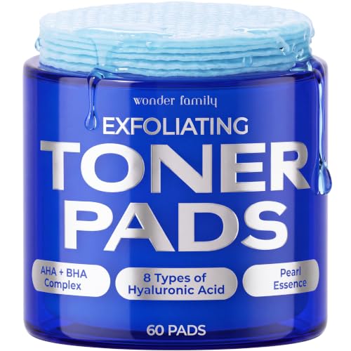 Pearl Glow Toner Pads with Glycolic Acid