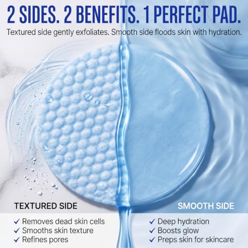 Pearl Glow Toner Pads with Glycolic Acid