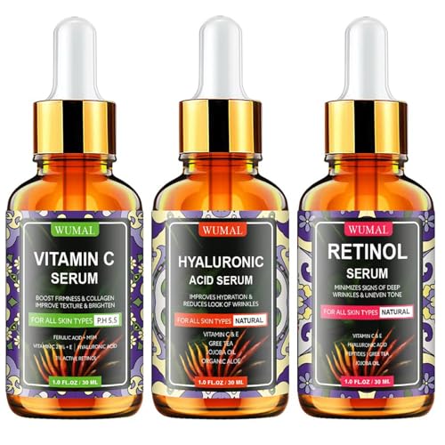 3 Pack Face Serum Set