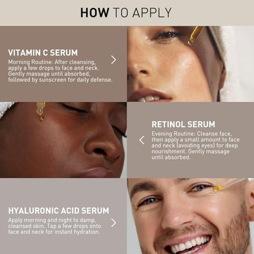 3 Pack Face Serum Set